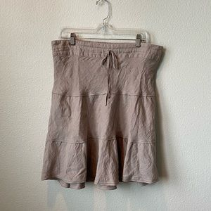 Nordstrom Cason Linen Skirt